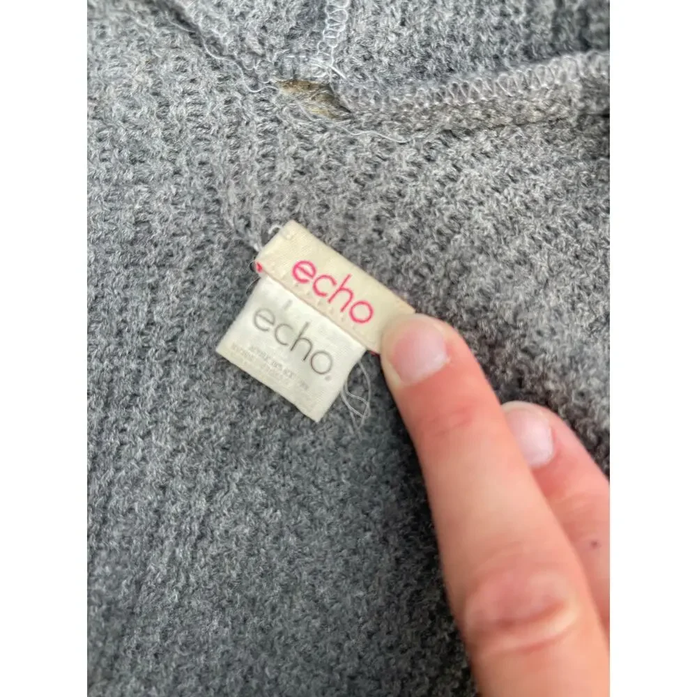 Echo womens osfm knit cape sweater